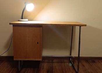 Biurko dziecięce PRL vintage Bauhaus, lata 50.