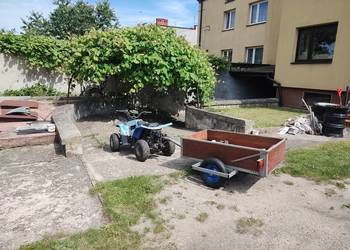 Quad 110 cm z przyczepką