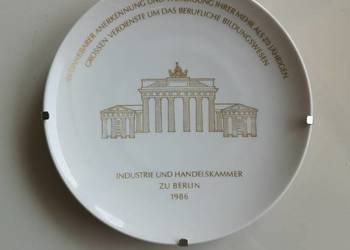 Talerz pamiątkowy Brama Brandenburska
