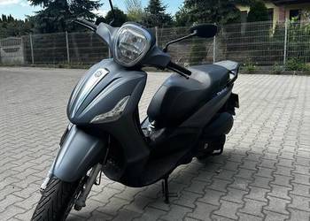 Piaggio Beverly 2015, 124 cm3, moc 15 KM, 30.245 km, bezwypadkowy