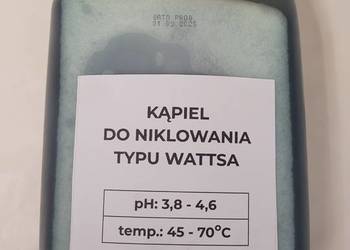 Kąpiel do niklowania elektrochemicznego typu Wattsa 5 litrów
