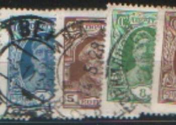 Zn. ZSRR  Mi 339 - 42, 4, 5, 9 kas 1927