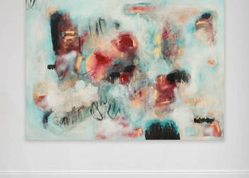 Obraz abstrakcja 145 x 109 cm