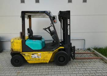 Komatsu FD 25T-1E1 4,3m 2,5T triplex wózek widłowy Linde