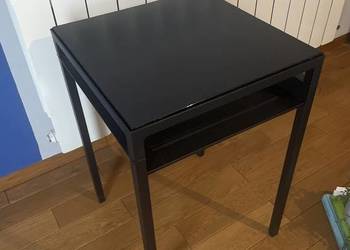 Stolik nyboda ikea czarny z wymiennym blatem