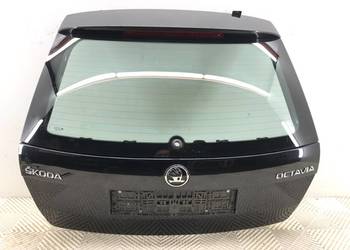KLAPA TYŁ SKODA OCTAVIA III Kombi CZARNY TYLNA, BAGAŻNIKA