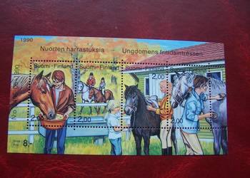 Finlandia 1990 MNH Fauna Konie  a