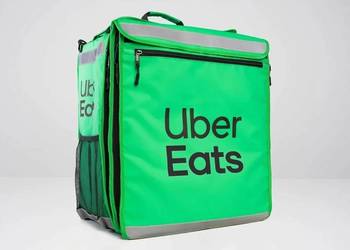 PLECAK TERMICZNY UBER EATS TORBA NA DOSTAWY JEDZENIA