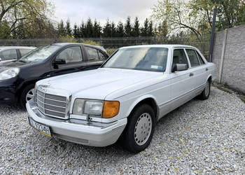 Mercedes S 420 4.2 SEL 1989r 224KM,111tys. km. zarejestrowany, zadbany! W1…