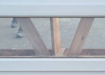 OKNA KacprzaK 143X52 OKNO Używane Plastikowe PCV