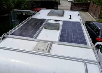 Montaż paneli słonecznych do kampera i przyczepy kempingowej