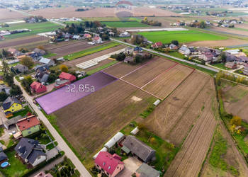 Działka budowlana 3285m2 Złotniki gmina Igołomia