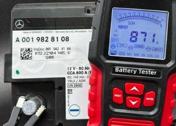 Akumulator mercedes OE AGM