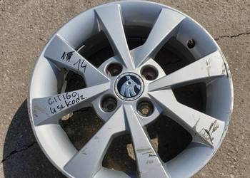 SKODA CITIGO FELGA ALUFELGA 14 1ST601025/ E/F