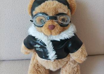 Maskotka pluszak Miś Teddy pilot
