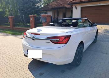 Opel Cascada 1.6 SIDI cabrio, 170KM, serwis, bezwypadkowy, skóra, automat