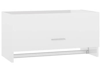 Szafka wysoki połysk biała 70x325x35 cm WM-808248