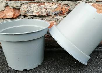 Doniczka 5 litrów NOWA szara 5L 23cm okrągła produkcyjn 5LKK