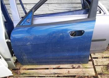 Daewoo Nubira 1 lewe przednie lewy przód drzwi  granatowe