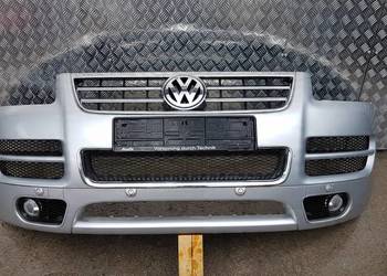 ZDERZAK KOMPLETNY VW TOUAREG W12 02-07 LAK: LA7W