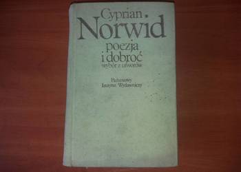 Cyprian Kamil Norwid Poezja i Dobroć wydanie z 1981 roku
