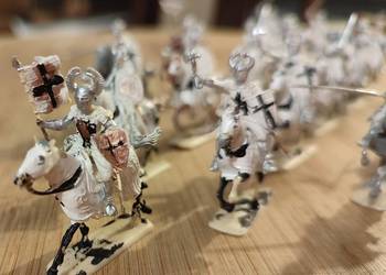 Żołnierzyki - miniatury Krzyżaków