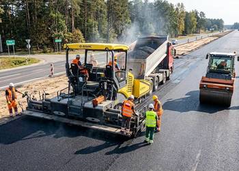 Układanie asfaltu Legnica, Walbrzych, położenie masy bitumicznej, cennik