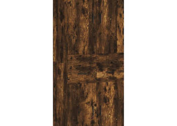 Witrynka przydymiony dąb 695x34x180 cm materiał drewnopochodny WM-3199894