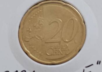 20 Eurocentów Niemcy 2021 r.- men. F