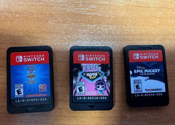 Gry Nintendo Switch:   Psi Patrol Mighty Epic Mickey Rebrushed Lol Surprise