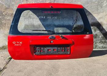 Suzuki Ignis MH Subaru G3X JUSTY klapa pokrywa bagażnika ZR8 czerwony