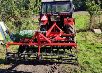 Brona talerzowa Strumyk Alfa 2, 200cm z wałkiem strunowym, bardzo mało używ