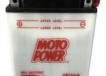 Akumulator motocyklowy 12V 12Ah  MotoPower CB12A-B YB12A-B
