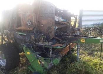 Prasa F155XC 2017r po pożarze. Calosc lub czesci