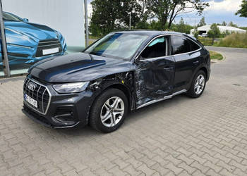 Audi Q5 Sportback S line 2.0TDI Skóra Alcantara Wirtualne Zegary F Vat I (…