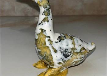 Figurka gąski. Kalle. Nyhamn. Ceramika artystyczna .Kulla-Gās.