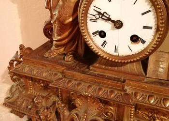 Zegar Japy Feres  medalowy antyk