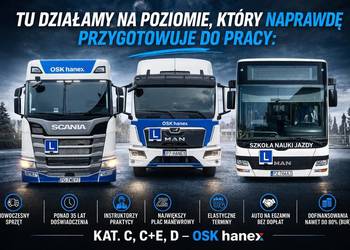 Kurs na prawo jazdy kategorii C - Szamotuły