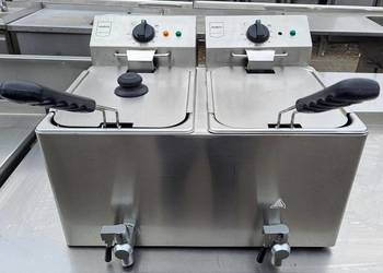 FRYTOWNICA 2 KOMOROWA 2X8 LITRÓW Z KRANIKAMI - METRO - M.1555.N