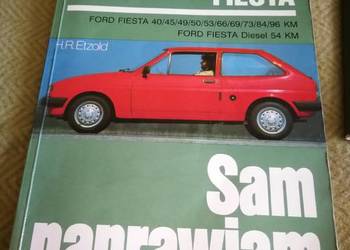 Zestaw Ford Fiesta Mk1 Mk2 Książka Sam Naprawiam + Instrukcja niemiecka
