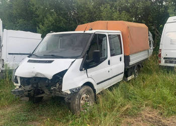 Ford Transit 2,2Tdci 125KM Doka Brygadówka Klima 7 osobowy na Części