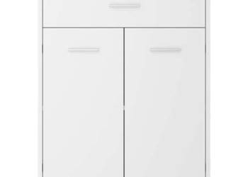 vidaXL Szafka łazienkowa, biała, 60x33x80 cm(SKU:805024)