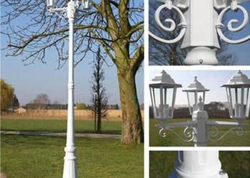 Lampa ogrodowa, stojąca "Wilanów" 215cm(SKU:40245)