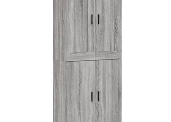 Witrynka szary dąb sonoma 695x34x180cm materiał drewnopochodny WM-3199575