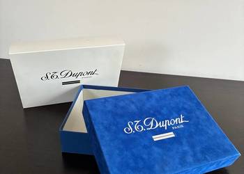 Eleganckie pudełko na kosmetyki / biżuterię (S. T. Dupont)