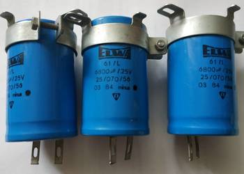 Kondensatory ELWA 6800uF 25V