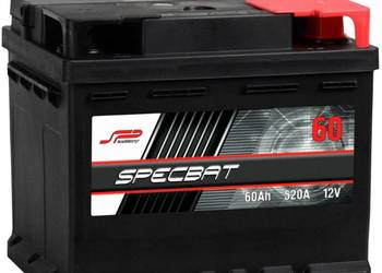 Akumulator 60Ah 520A SPECBAT niski/wysoki Akumulator 60Ah 520A SPECBAT niski/wysoki
