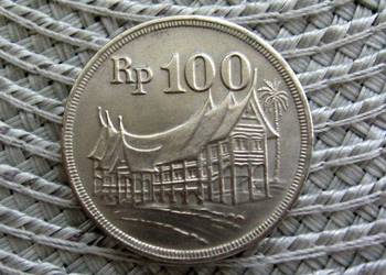Indonezja 100 Rupi 1973r