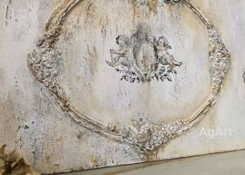 Panel dekoracyjny ścienny shabby chic,  vintage