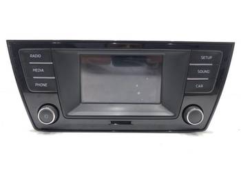 RADIO SKODA FABIA III 6V0035871D ODTWARZACZ MULTIMEDIA, STEREO
